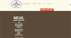 Desktop Screenshot of greatharvestburlington.com